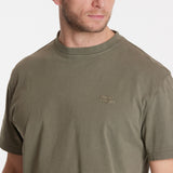 North 56°4 / North 56Denim North 56Denim Garment Dyed Tee S/S T-shirt 0659 Dusty Olive Green