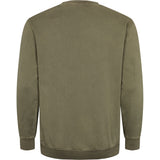 North 56°4 / North 56Denim North 56Denim Rough Garment Dyed Sweat TALL Sweatshirt 0659 Dusty Olive Green