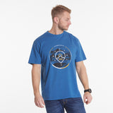 North 56°4 / North 56Denim North 56°4 Printed T-shirt T-shirt 0583 Manaco Blue