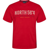 North 56°4 / North 56Denim North 56°4 Printed T-shirt T-shirt 0300 Red