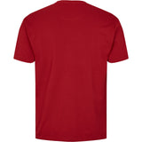 North 56°4 / North 56Denim North 56°4 T-shirt Super Flex Pique T-shirt 0340 Carmine